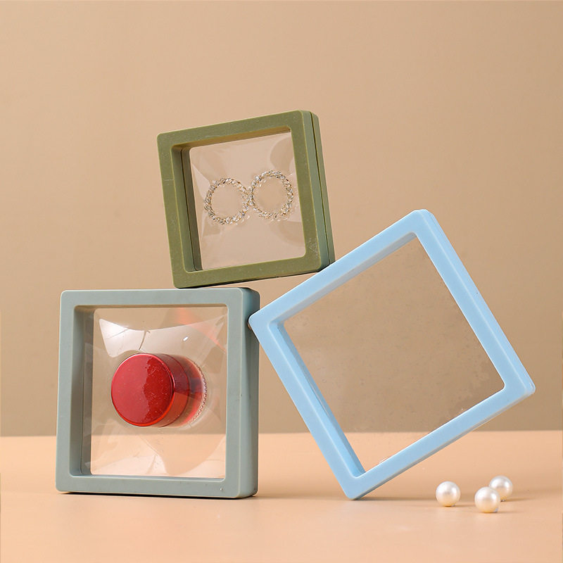 Internet Celebrity Anti-Oxidation Jewelry Box Packaging Box Film Pe Film Suspension Box Necklace Ring Jewelry Wearable Nail Gift Box