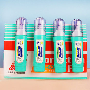 Cartoon correction fluid correction fluid student steel head correction fluid learning stationery pen correction fluid wholesale