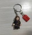 Hermione + red building blocks