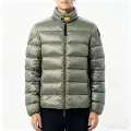 10 stand collar down jacket green