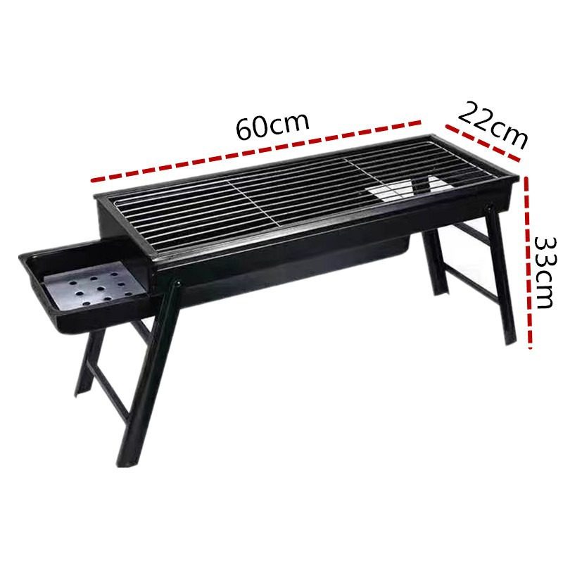 Barbecue Grill Outdoor Smokeless Folding Barbecue Rack Home Courtyard Charcoal Grill Portable Oven Outdoor Portable