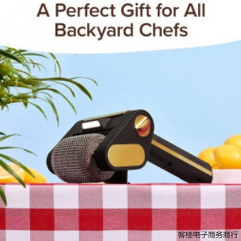 Rechargeable Stainless Steel Roller Barbecue Brush with Light, Brushless Hair Removal, Special Food Grade Cleaning