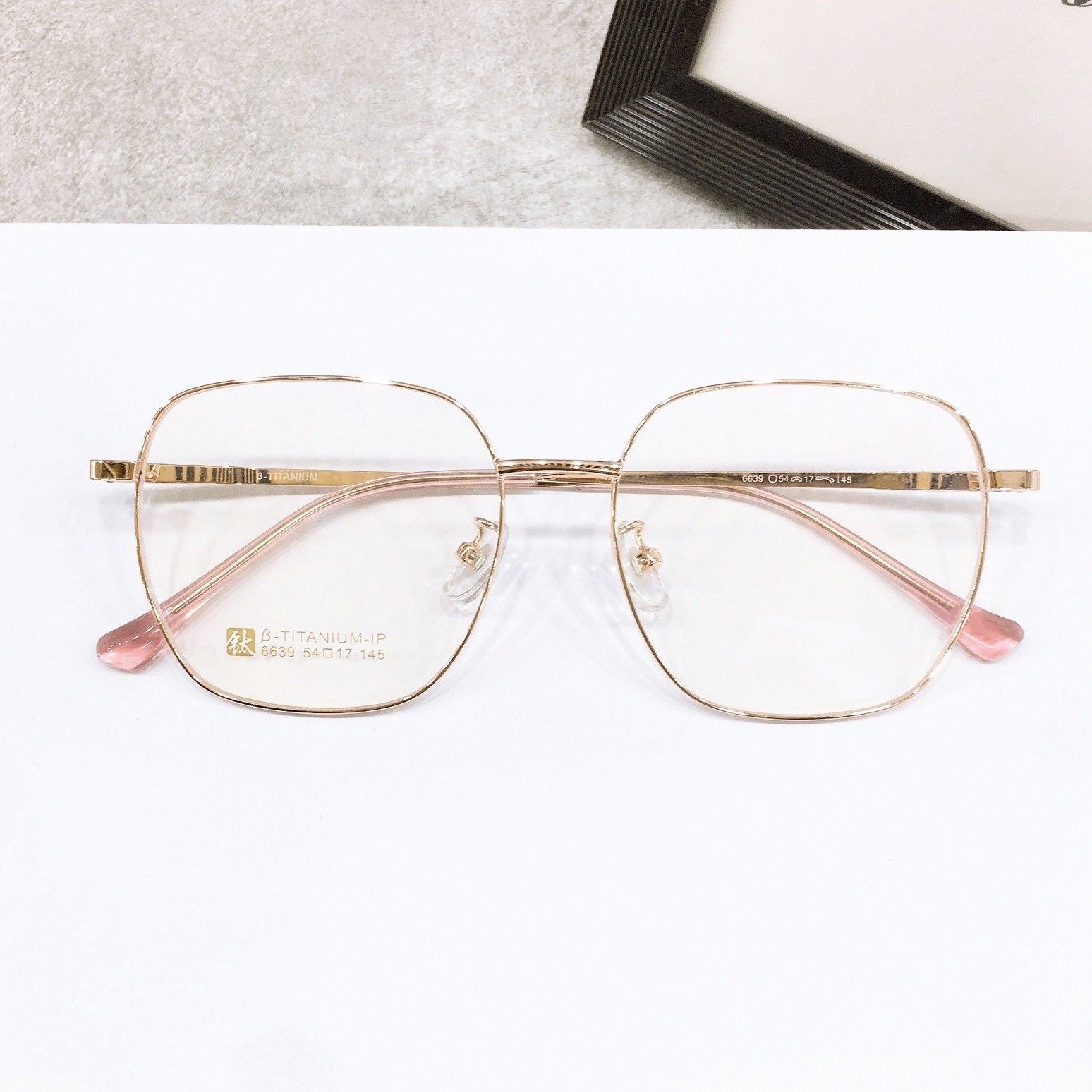 Short-sighted glasses frame men's Korean fashion can be equipped with power female ins style without makeup artifact eye multilateral frame