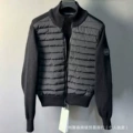 Black black label knit sleeves