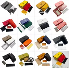 Ready-Made Packaging Boxes Wholesale High-End Brand Eyeglass Cases Fashionable High-End Stylish Set Sunglasses Cases Sunglasses Boxes