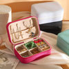 Jewelry Box Small Portable High-End Exquisite New Earrings Earrings Necklace Ring Jewelry Storage Box
