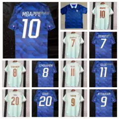 2627 World Cup National Team France Jersey with Number 10 Mbappe Original Printed Number Football Shirt