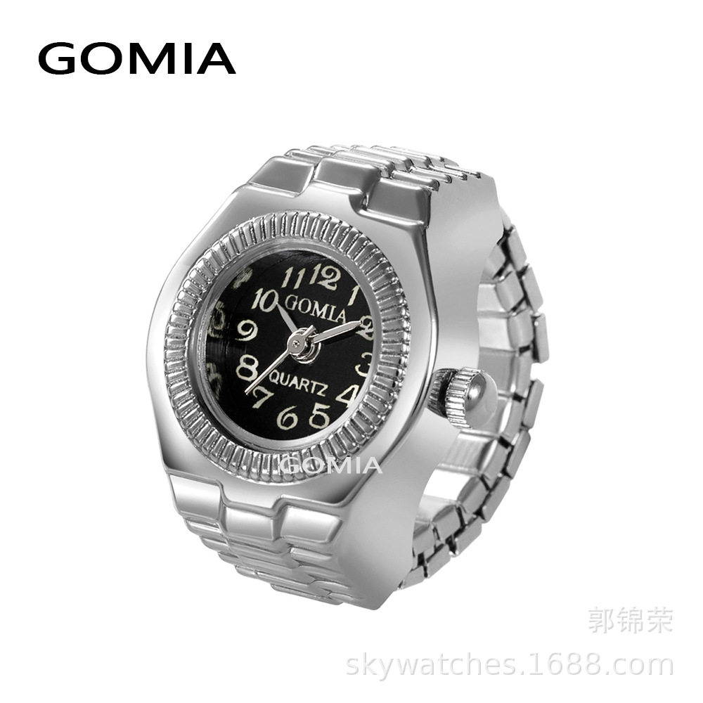 wish/速卖通/EB热销铆钉桃心复古八角戒指表爆款推荐手表批发