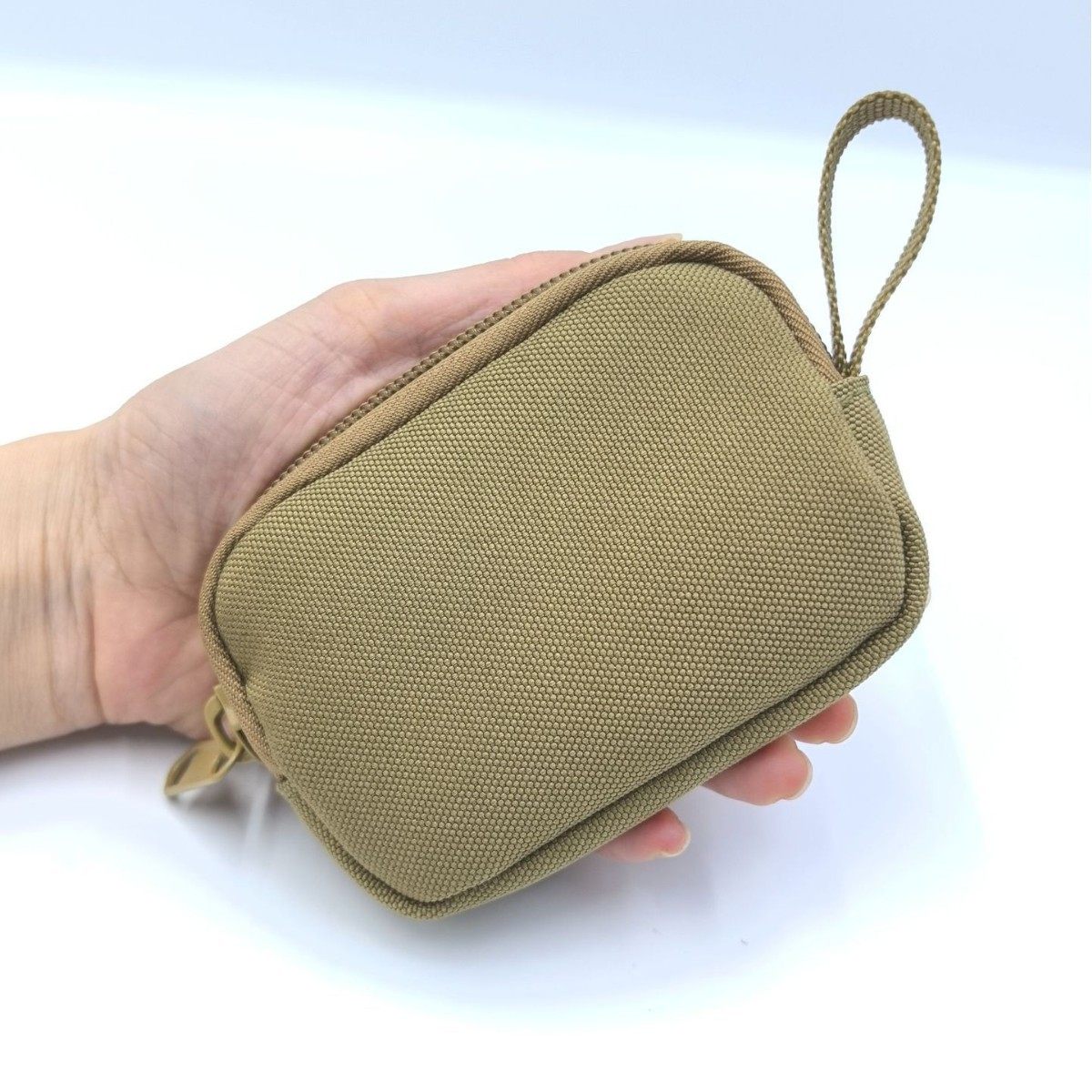 Outdoor Portable Oxford Cloth Coin Purse Mobile Phone Data Cable Storage Bag Small Mini Men's Id Card Holder Wholesale