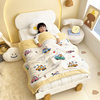 Class A Children's Thickened Milk Velvet Blanket for Kindergarten Pupils Single Bed Nap Warm Blanket for Autumn and Winter