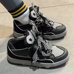 2025 Dexun Shoes for Men and Women, Niche Design, Trendy Brand, New Retro Black Men's Casual Sports Shoes, Trendy Women's Shoes