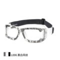 Mirror frame + black and white pattern [no degree]