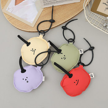 Headphone Bag, Soft and Anti-Collision, Suitable for AirPods Headphone Case, Mini Pendant, Plush and Cute Coin Purse Pendant