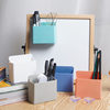Funi colorful folding box sucker glass whiteboard multifunctional storage magnetic pen holder office home storage box