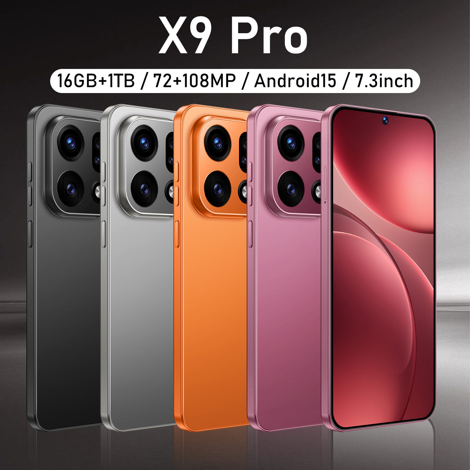 2026 международный взрыв внешней торговли мобильными телефонами X9PRO smart объемом памяти 16 ГБ + 1 ТБ напрямую от оптовых производителей Android 5G