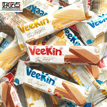 Delicious Chocolate-Flavored Wafer Biscuits, Casual Snacks in Bags, Puffed Snacks to Satisfy Hunger, Wholesale and Mixed Distribution