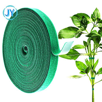 Hot Plant Climbing Vine Green Plant Bundle Velcro Velcro Belt Garden Plant Flower Shape Back-to-Back Fixed Strap