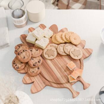 New Wooden Turkey-Shaped Cutting Board Home Kitchen Deli Tray Restaurant Western Steak Tray Fruit Tray