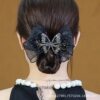Exquisite Butterfly Hair Accessory with a High-End Feel, Elegant Bun Hair Tie for Women