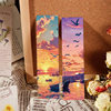 24 Pieces of Cultural and Creative Bookmark Collection, Cross-Border Chinese Style Illustrations, Paper Bookmarks, Student Reading Annotations, Cute and Creative Bookmarks