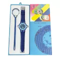 Silicone two-piece set light blue (including box)