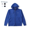 Cotton sweatshirt-blue white label