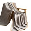 Scandinavian Style Accessible Luxury Acrylic Knitted Blanket Herringbone Pattern Casual Fashion Throw Blanket Aviation Blanket Skin-Friendly and Soft