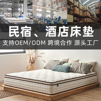 Memory Foam Latex Mattress Star Hotel B&B Soft and Hard Dual-Use Independent Spring Mattress Thick Simmons Customized