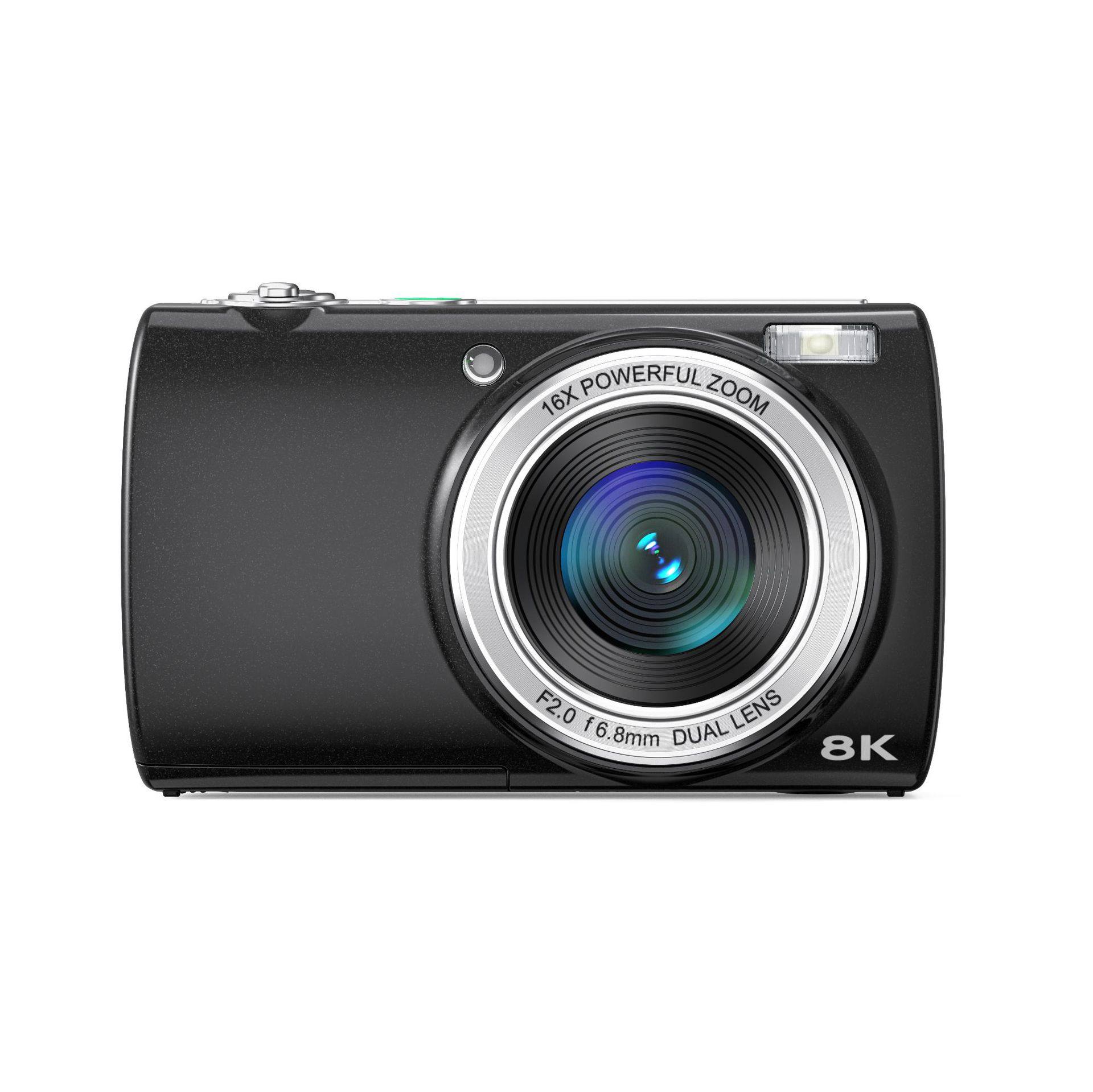 Cross-Border Exclusive 8K High-Definition Digital Camera Student Party Selfie Beauty Filter Camera Travel Photography Camera