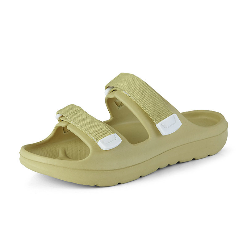 Sandals, Trbottomyy Men's Summer Outdoor Thick-Soled Beach Shoes, Flip-Flops, Men's and Women's Slippers, Size 36-47
