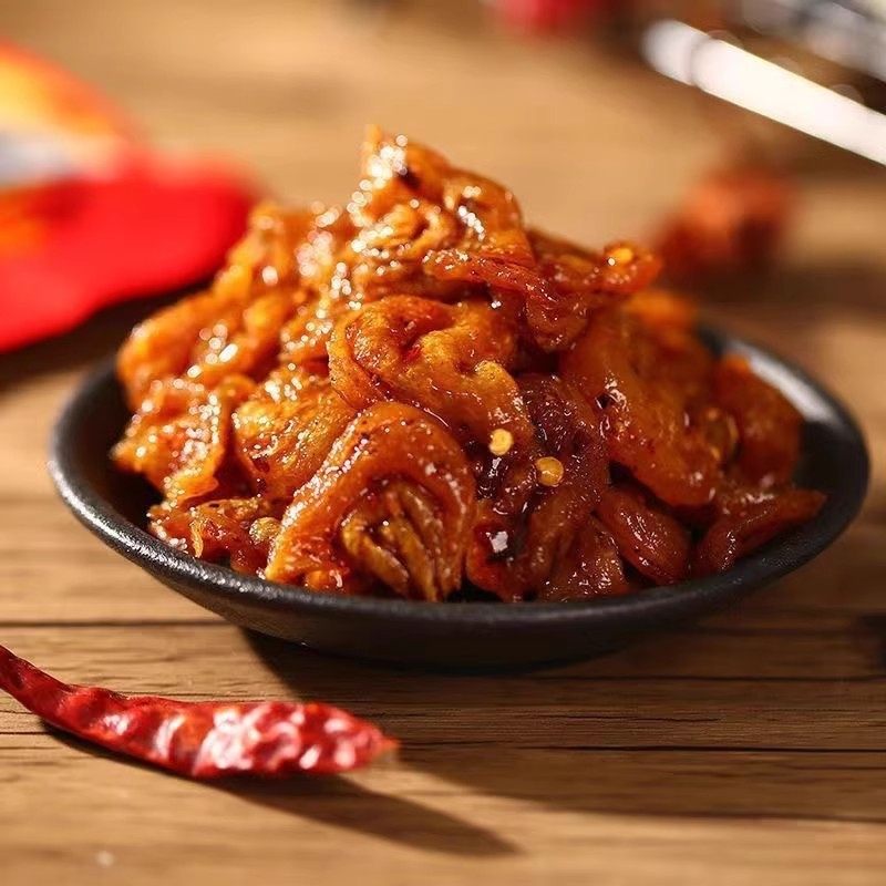 政洁素北京烤鸭大豆制品素食面筋辣条辣片儿时怀旧休闲零食大袋装,淘宝优惠券,粉丝福利购,淘宝优惠卷