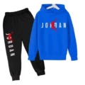 Blue + black pants