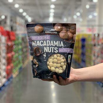 Costco Purchasing Agent Kirkland Salt-Roasted Macadamia Nuts 680g Australian Imported Snacks Shell-Free Nuts