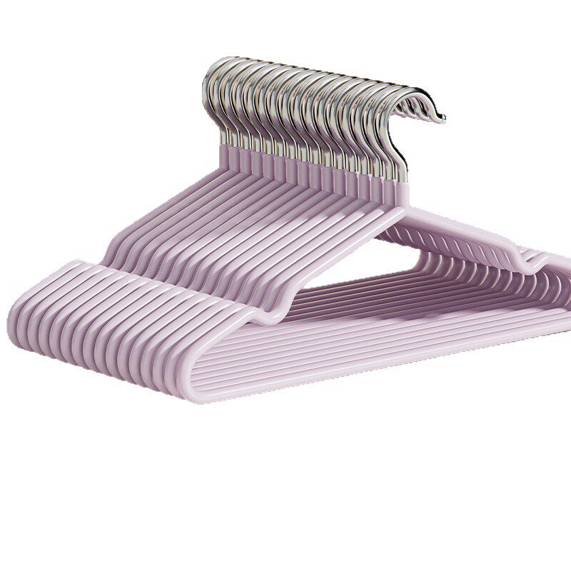 Thickened and Reinforced Non-Slip Clothes Hanger for Home Use, Suitable for Dormitory Students to Dry Clothes Without Leaving Marks or Damaging Shoulders