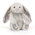 Large floral ear silver bonnie rabbit 51cm