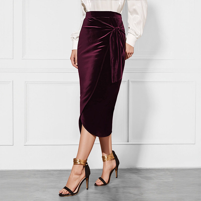 Wholesale Womens Skirts Red Multiple Sizes OEM ODM Supplier