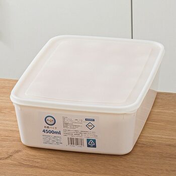 Manufacturer's Large-Capacity Silver Ion Antibacterial Preservation Box, Freezer Double-Door Refrigerator Storage Box, Food-Grade Storage Box