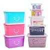 Plastic Storage Box Transparent Storage Box Storage Box Toy Organizer Car Luggage Thickened Hand Box