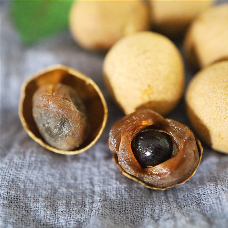 2025 New Crop Large Fruit Gaozhou Chu Liang Longan Dried Fruit One Pound 500 Grams Bulk Wholesale with Shell Special Grade Dried Longan