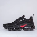 Air cushion black and red swoosh