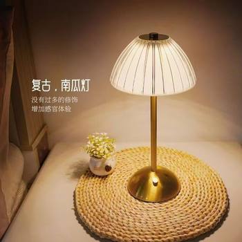 Cross-Border Rechargeable Ambient Light Table Lamp Creative Bar Decoration Outdoor Camping Led Night Light USB Rechargeable Model