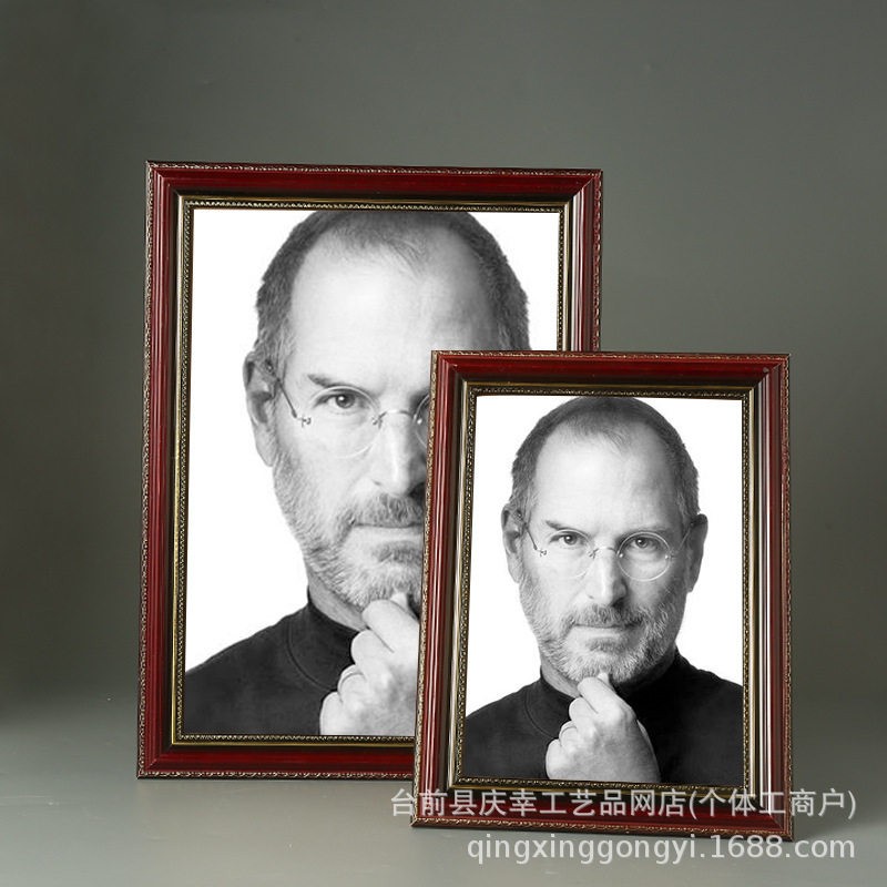 Solid Wood Photo Frame, Portrait Frame, Elderly Photo Frame, Wall-Mounted Portrait Photo Frame, Photo Production Universal