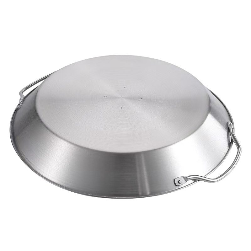 Stainless steel roast chicken plate barbecue plate removable round cone baking plate outdoor picnic BBQ barbecue utensils