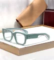 Optical milk blue frame