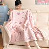 Hello Kitty Office Nap Blanket for Girls Hello Kitty Shawl Air Conditioning Blanket Sofa Nap Blanket Small Blanket