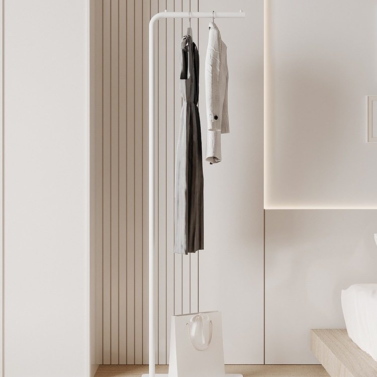 Simple Bedroom Coat Rack Floor-Standing Bedside Clothes Rack Living Room Rental House Clothes Rack Home Light Luxury Clothes Rack