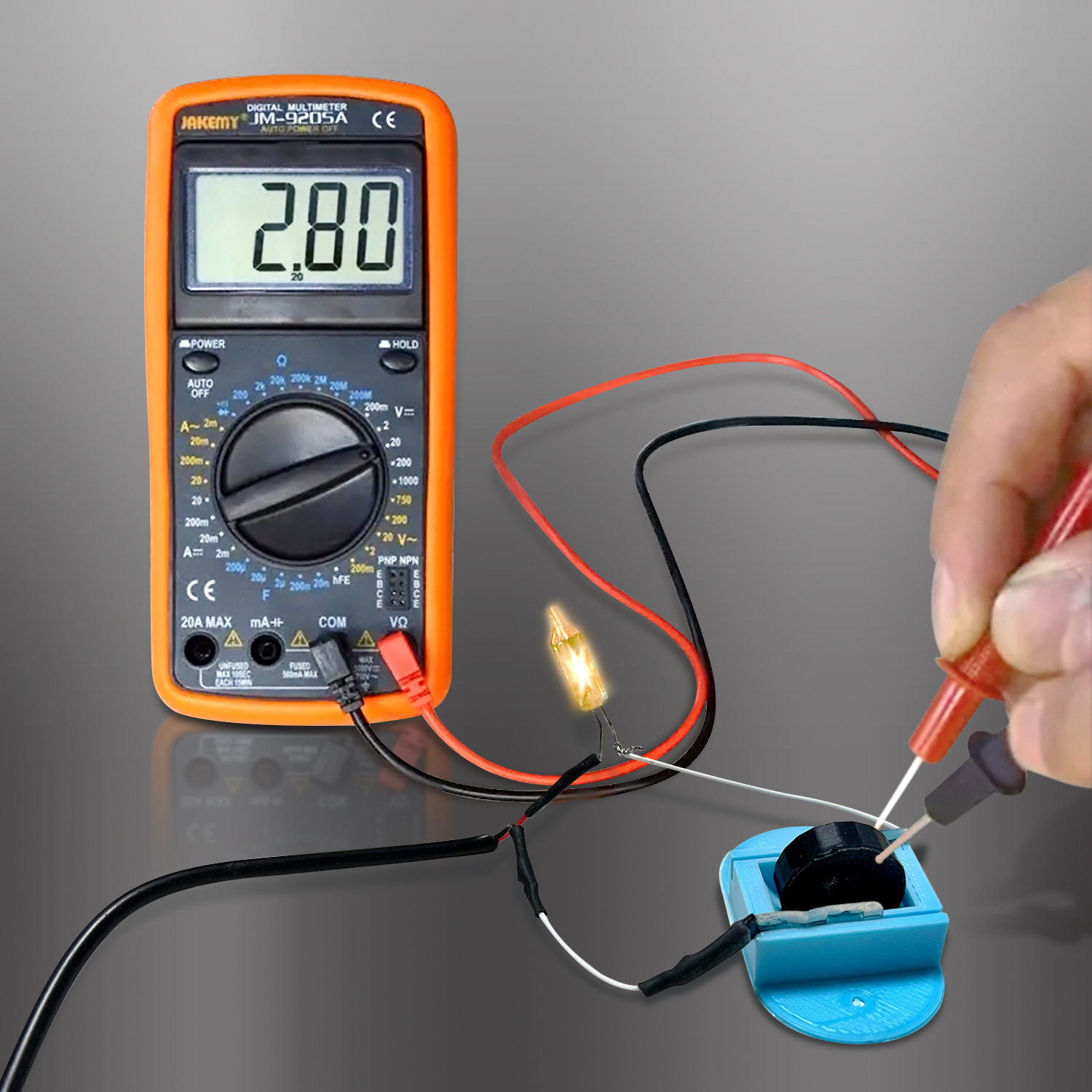 3d打印机耗材导电pla 黑色1.75mm特殊FDM 1KG/卷PLA 电阻率约2.39 - 图1