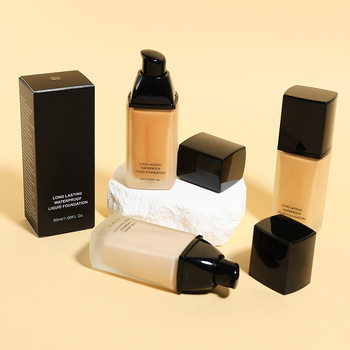 Cross-Border Liquid Foundation Spot Bb Cream Light Custom Export Makeup Neutral Non-Logo Liquid Foundation