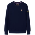 8018 dark blue 100% cotton imported embroidery