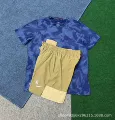 8044 royal blue+d975 khaki